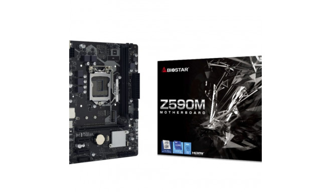 Biostar Z590MHP Intel Z590 LGA 1200 (Socket H5) micro ATX
