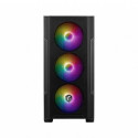 MSI MAG FORGE M100A computer case Micro Tower Black, Transparent
