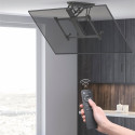 Maclean electric ceiling mount for TV, TUYA support, max VESA 600x400, for sloping walls, remote con