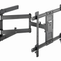 Gembird WM-80ST-05 TV wall mount (full-motion), 37”-80”, up to 50kg