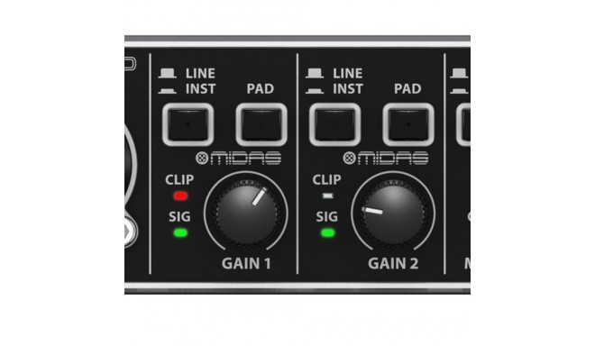 Behringer UMC204HD lisavarustus muusikale