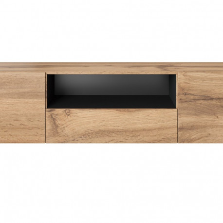 Cama TV stand WOOD wotan/antracite