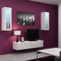 Cama TV stand VIGO 140 30/140/40 white/white gloss Cama TV stand VIGO 140 30/140/40 white/white gloss