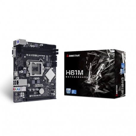 Biostar H61MHV3 motherboard Intel® H61 LGA 1155 (Socket H2) micro ATX