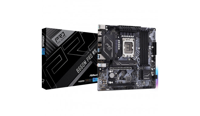 Asrock B660M Pro RS Intel B660 LGA 1700 micro ATX