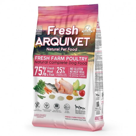 ARQUIVET värske kana ja ookeanikalaga kuiv koeratoit 10 kg