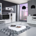 Cama hanging display cabinet SAMBA white/white gloss