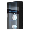 Cama hanging display cabinet SOHO black/black gloss