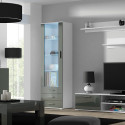 Cama display cabinet SOHO S1 white/grey gloss