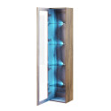 Cama Glass-case VIGO '180' 180/40/30 wotan oak