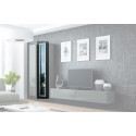 Cama Glass-case VIGO '180' 180/40/30 grey/grey gloss