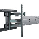 Gembird WM-80ST-01 Full-motion TV wall mount, 40”-80” (50 kg)