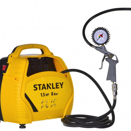 õlivaba kompressor AIR KIT OL 1,1KW 8 BAR STANLEY