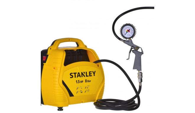 Oil-free compressor AIR KIT OL 1,1KW 8 BAR STANLEY