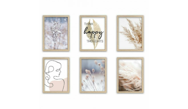 Glezna DKD Home Decor Ciedra (40 x 2 x 60 cm)