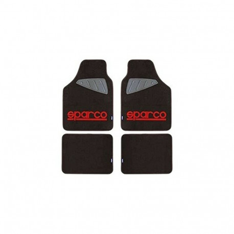Auto põrandamattide komplekt Sparco SPC1903 Universaalne Must/Punane (4 pcs)