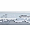 Dekoratiivsete karpide komplekt DKD Home Decor Puit Spiraalid Vahemere 42 x 29 x 12 cm