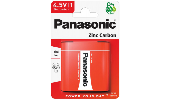 Panasonic батарейка 3R12RZ/1B 4.5V