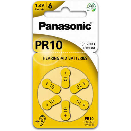 Panasonic kuuldeaparaadi patarei PR10L/6DC