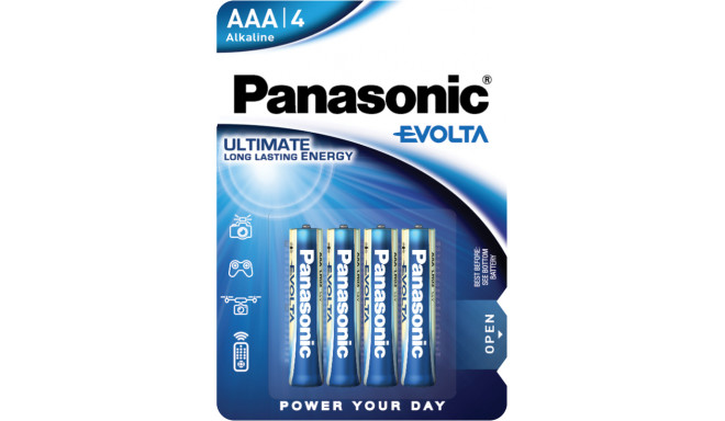 Panasonic Evolta baterija LR03EGE/4B