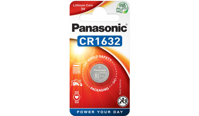 Panasonic батарейка CR1632/1B