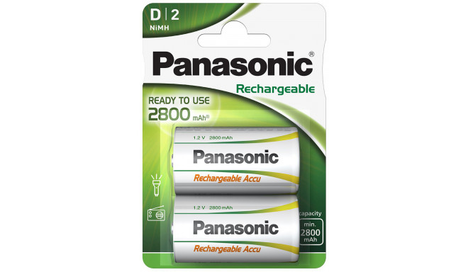 Panasonic akumulators NiMh 2800mAh P20P/2B
