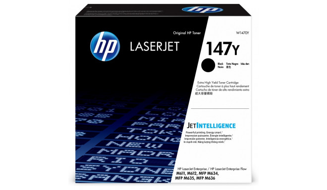 "HP Toner 147Y W1470Y Schwarz bis 42.000 Seiten"