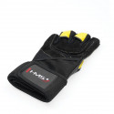 Black / Yellow HMS RST01 rL gym gloves