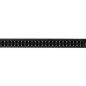 RACKMOUNT 19" 1U FIBER PATCH PANEL LANBERG 24XSC DUPLEX / 24XLC QUAD BLACK + ACCESSORIES