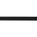 RACKMOUNT 19" 1U FIBER PATCH PANEL LANBERG 24XSC DUPLEX / 24XLC QUAD BLACK + ACCESSORIES