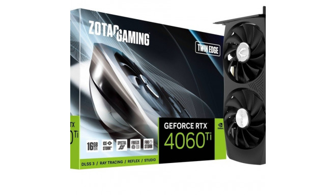 Graphics card GeForce RTX 4060 Ti TWIN EDGE 16GB GDDR6 128bit 3DP