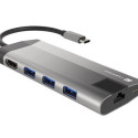 Multi Port Fowler Plus USB-C PD, 3x USB 3.0