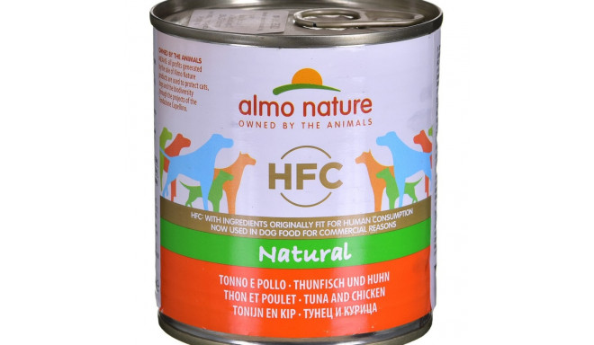 ALMO NATURE HFC Natural Chicken with Tuna - wet dog food - 400 g
