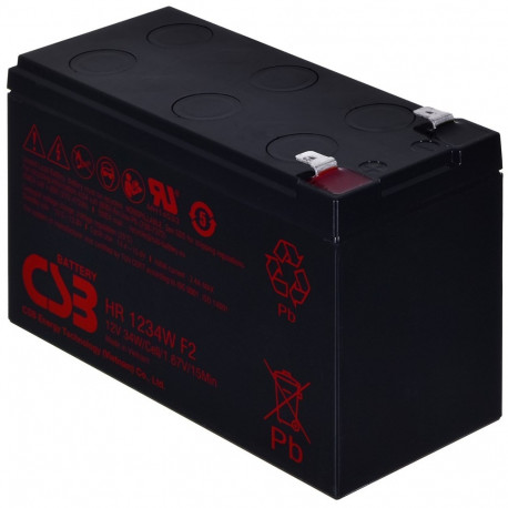 Battery HR1234WF2 CSB 9Ah 12V