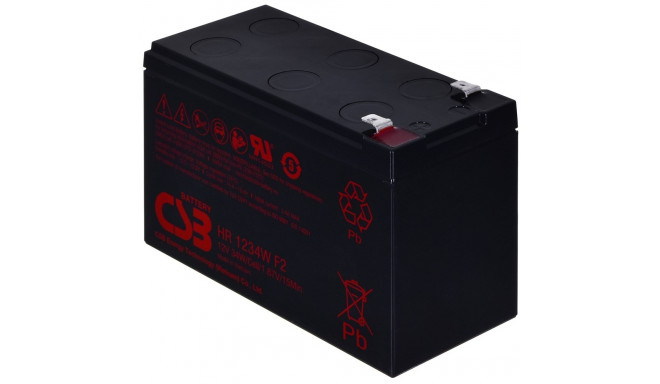 Battery HR1234WF2 CSB 9Ah 12V