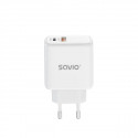 SAVIO LA-06 USB Type A & Type C Quick Charge Power Delivery 3.0 Indoor