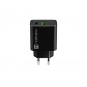 NATEC NETWORK CHARGER RIBERA USB-A+USB-C 20W PD
