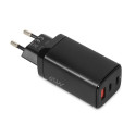 iBOX C-65 Black, GaN 65W universal charger