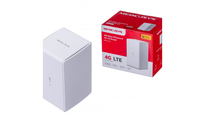 Mercusys MB110-4G wireless router Ethernet Single-band (2.4 GHz) White
