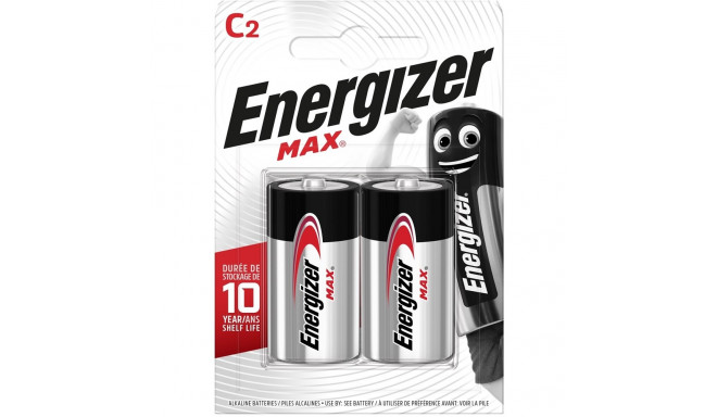 ENERGIZER BATTERY MAX C LR14. 2 pcs. ECO package