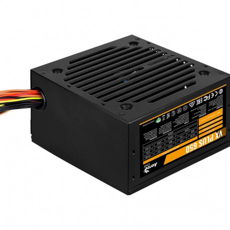 Aerocool VX PLUS 650 power supply unit 650 W 20+4 pin ATX ATX Black
