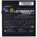 Gigabyte UD1000GM PG5 power supply unit 1000 W 20+4 pin ATX ATX Black