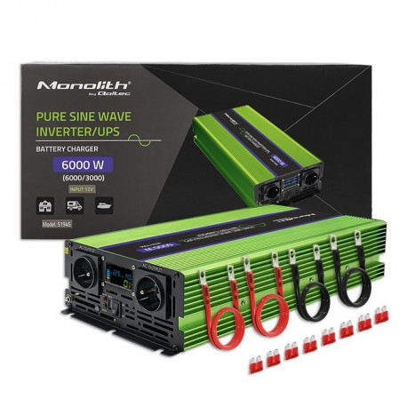 Monolith 3000W/6000W Pure Sine Wave Power Inverter
Product Overview: