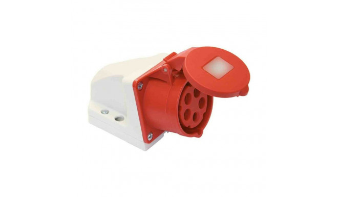 Plug socket Solera 932154 CETAC With lid Red 32 A Surface