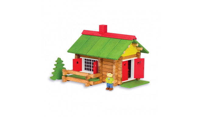 Action Figures Jeujura My Wooden Chalet  100 Pieces Playset