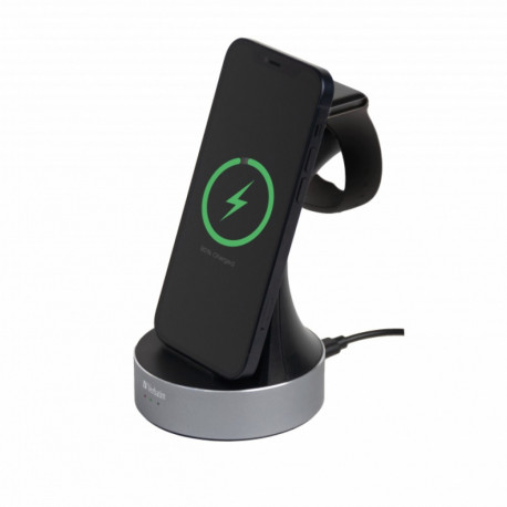 Juhtmevaba nutitelefoni laadija Verbatim WCS-01 2-in-1 Qi MFI Wireless telefonidele max 15W, Apple W