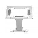 GEMBIRD Foldable notebook riser stand silver