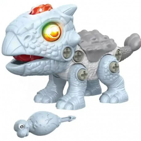 Dinosaurus kokkumonteeritav heli ja valgusega