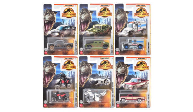 Matchbox Jurassic World autod