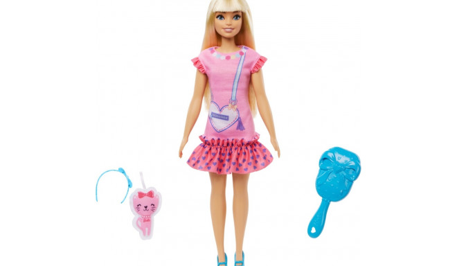 Barbie® My First Barbie® nukk kiisuga